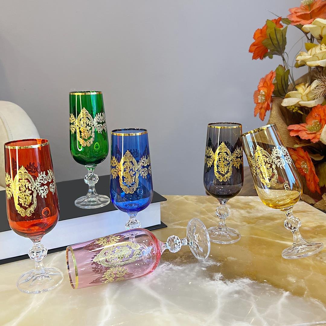 Kahve Yanı BardağıBohemia Kristal 6 Lı Kahve Yanı Su Bardağı 180 ml