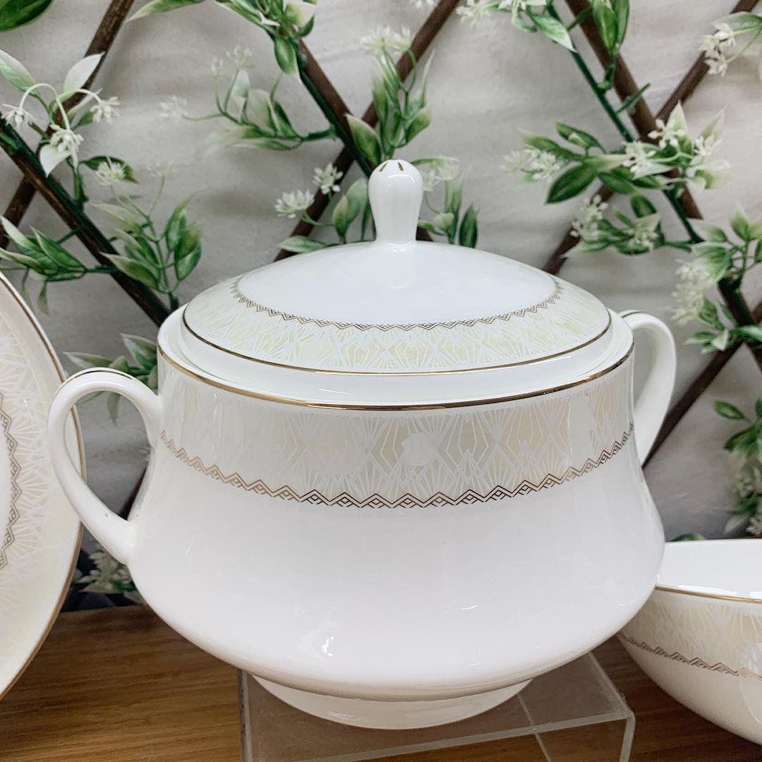 Dinner Set for 12Diamond 60 Parça 12 Kişilik Porselen Yemek Takımı