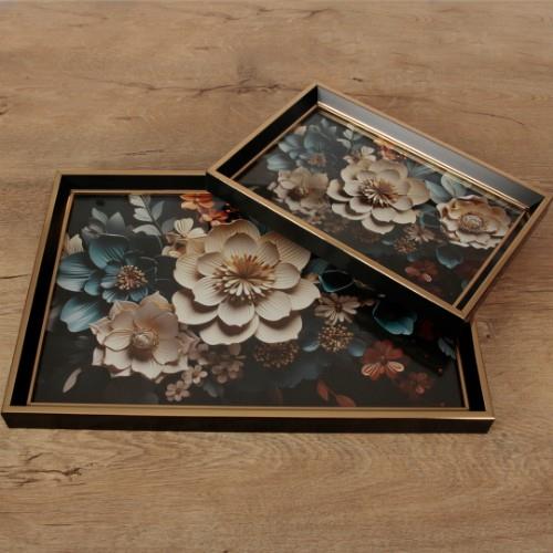 Dual Black 2 Li Tepsi - DU1008-8
