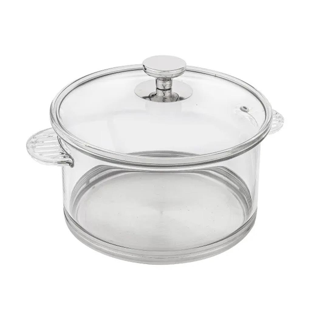 Tekli Tencere & TavaGusto Borosilikat Cam Tencere - 3 Litre