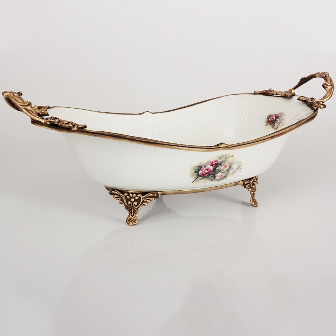 SunumlukRoyking Miniature Antique Gondol Sunum Tabağı