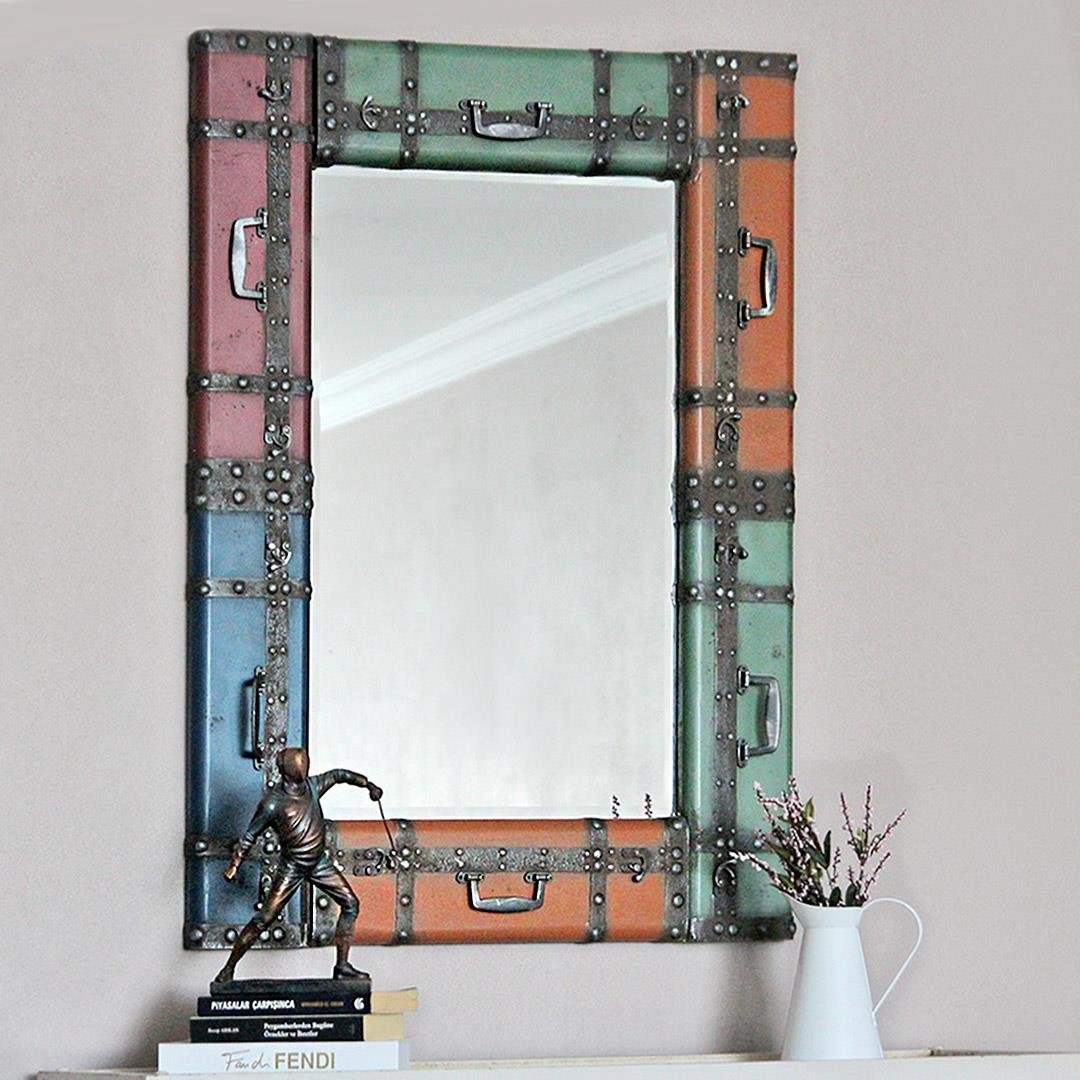 Yedifil Country Furniture Trunk Rectangular Mirror