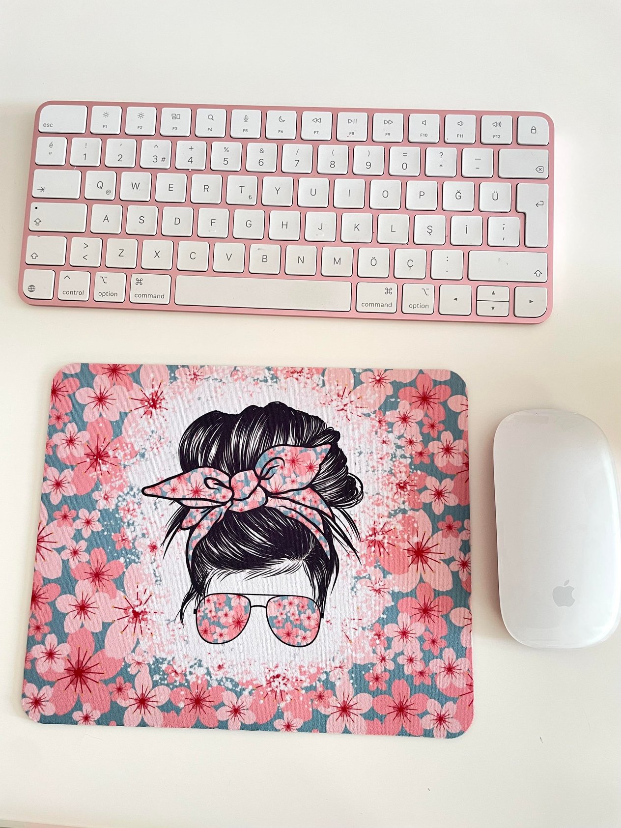 Girl Baskılı Mouse Pad