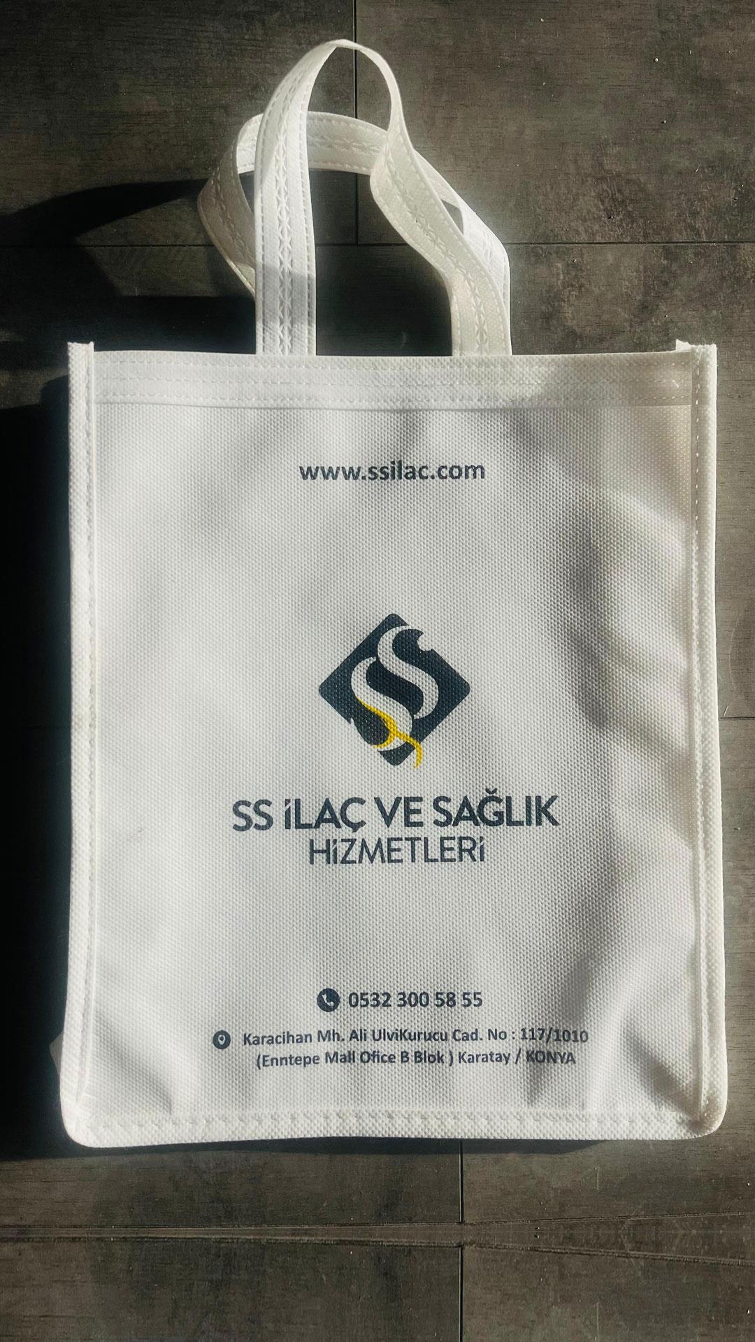 Evren PromosyonBeyaz Kulplu Basklı Bez Çanta Tela Çanta | Evren PromosyonBeyaz Kulplu Basklı Bez Çanta Tela Çanta