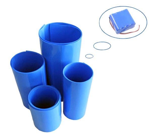 1 MT PVC ISI BORUSU MAVİ SHRINK 240 MM 18650 PİL YALITIM ISI BÜZÜLME KABLO KILIFI (5110)