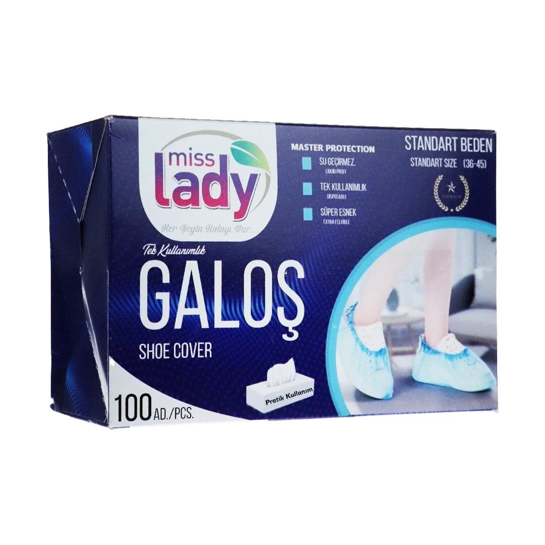 100 PARÇA  TEK KULLANIMLIK GALOŞ KUTULU PAKET (5110)