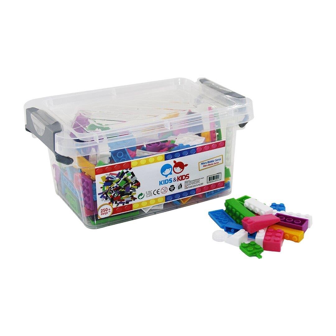 250 PCS MİNİ BLOKLAR SERİSİ LEGO OYUNCAK SAKLAMA KUTULU (5110)