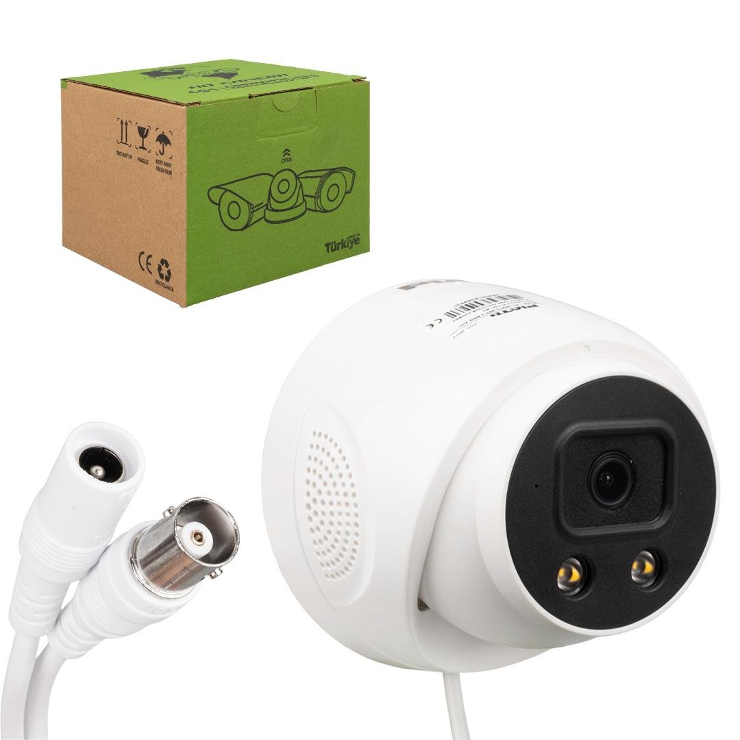2MP COLOR VU 3.6 MM 2 ATOM LED PLASTİK KASA AHD DOME KAMERA PL-25273 (5110)