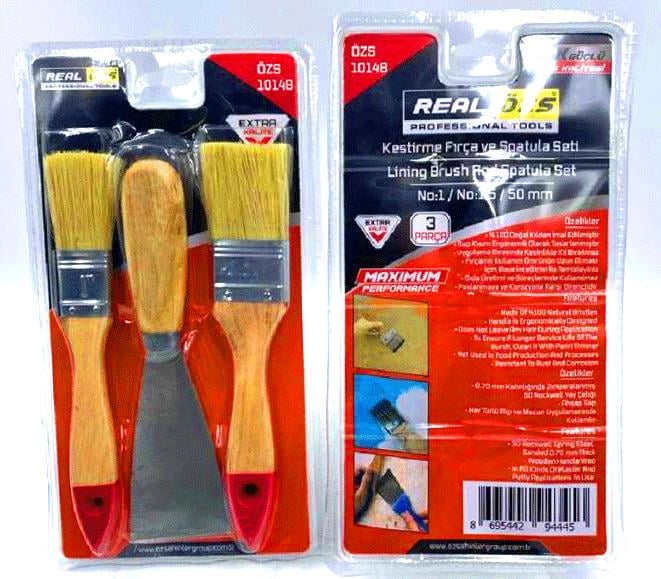 3 PARÇA  SPATULA50MM- KESTİRME FIRÇANO-1-1.5SETİ (5110)