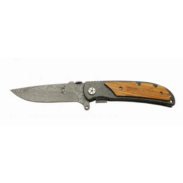 338b Çakı Damascus 21.5 Cm Manuel, Kemerlikli
