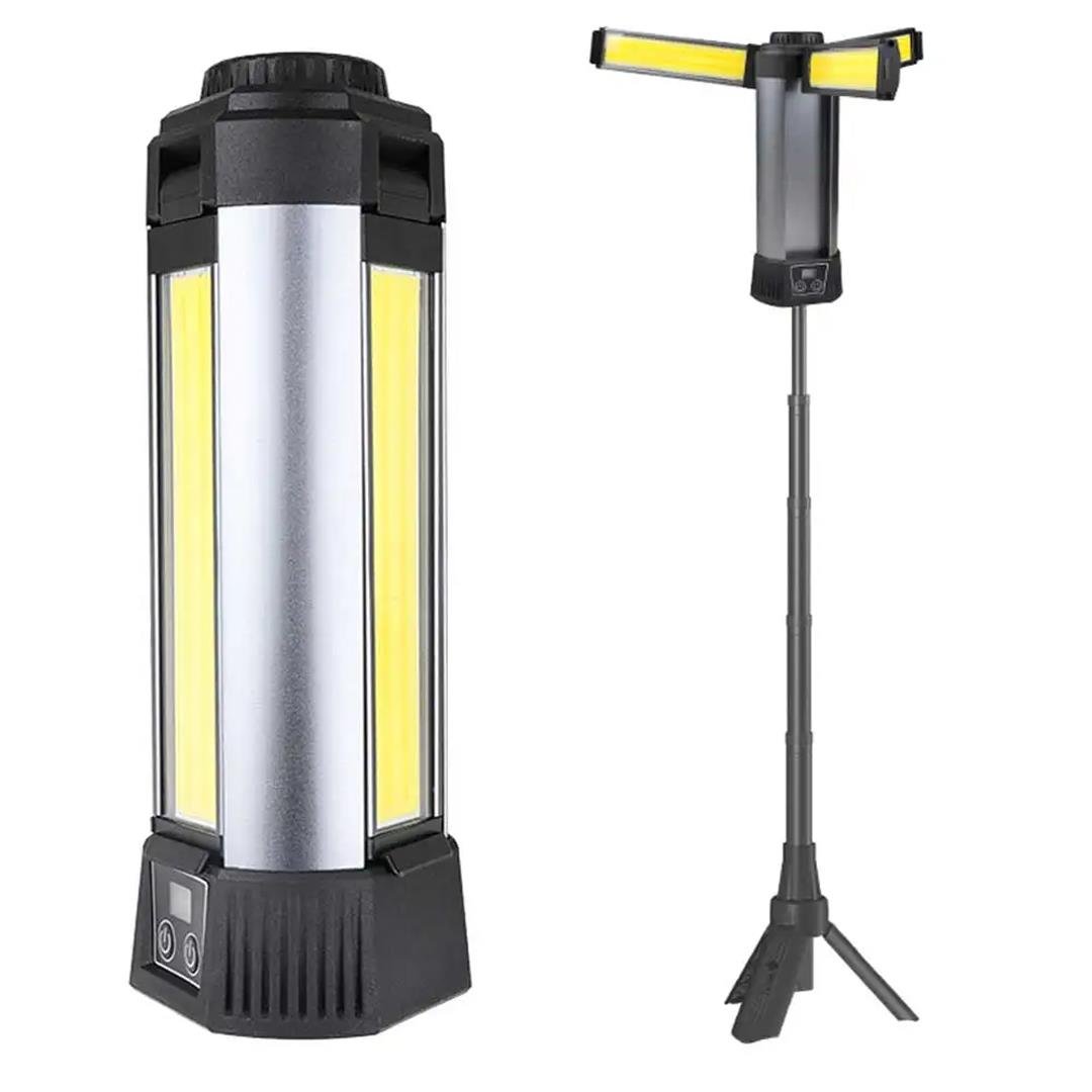 35 WATT USB - TYPE-C GİRİŞLİ P50 VE COB LEDLİ 3 KANATLI KOLLU ÇALIŞMA LAMBASI (5110)
