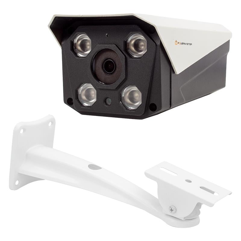 3MP 4 ATOM LED IPC METAL KASA POESİZ IP BULLET KAMERA (AYAĞI UNUTMA) (5110)