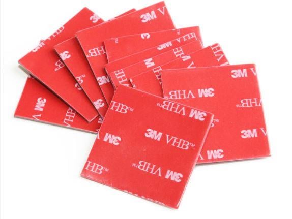 40X40MM KARE 3M ÇİFT TARAFLI BANT (10LU PAKET) (5110)