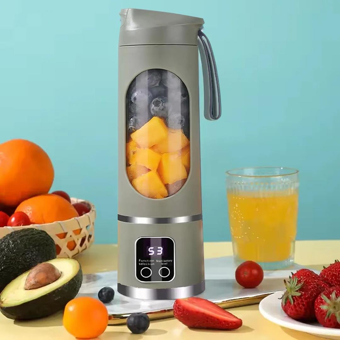 450ML SHAKEN TAKE KİŞİSEL SMOOTHİE TAŞINABİLİR BLENDER MEYVE SIKACAĞI ŞARJLI YEŞİL (5110)