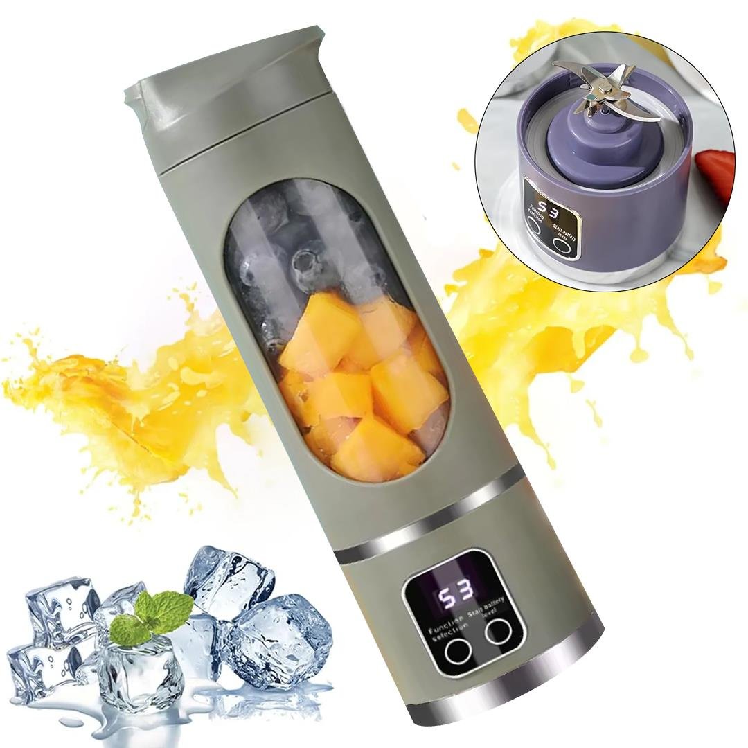 450ML SHAKEN TAKE KİŞİSEL SMOOTHİE TAŞINABİLİR BLENDER MEYVE SIKACAĞI ŞARJLI YEŞİL (5110)