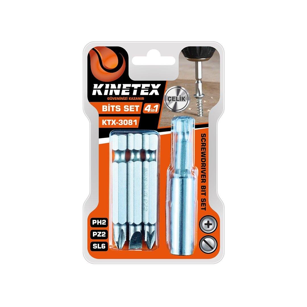4PCS - PH2-PZ2-SL6  BİTS UÇ SET (5110)