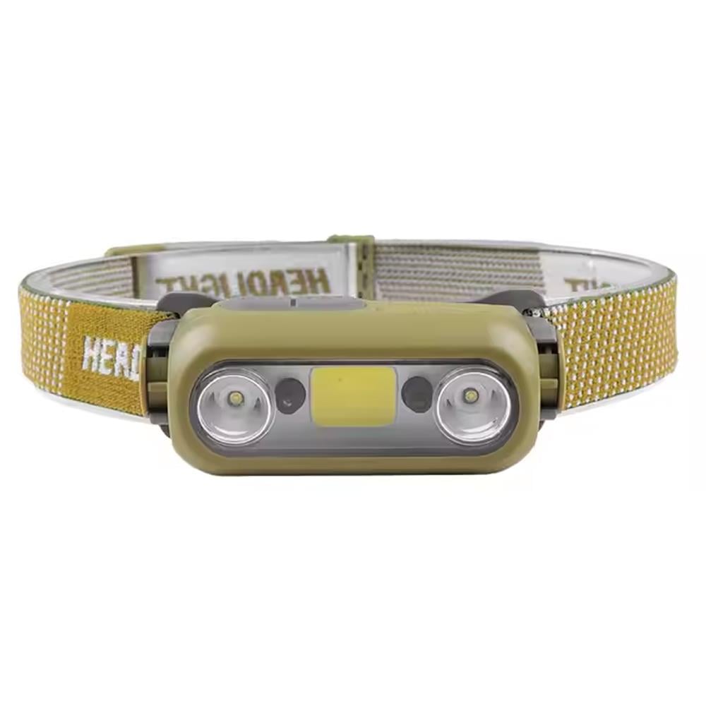 6 MOD PARLAK IŞIKLI 2* XTE+COB LED SENSÖRLÜ KAFA LAMBASI (5110)