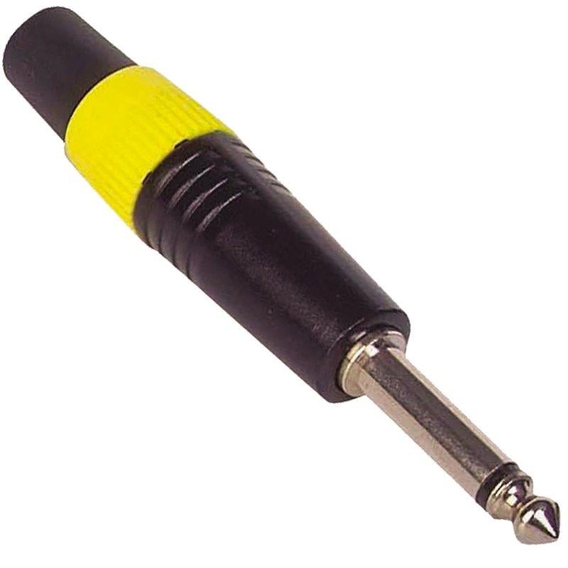 6.3 MM MONO GİTAR JACK FİŞ CANON TİPİ METAL NİKEL (5110)