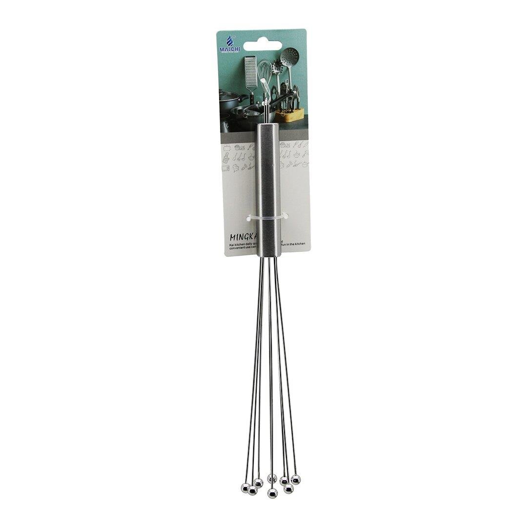 7 METAL TOP UÇLU   KROM SAPLI  METAL ÇIRPICI (5110)