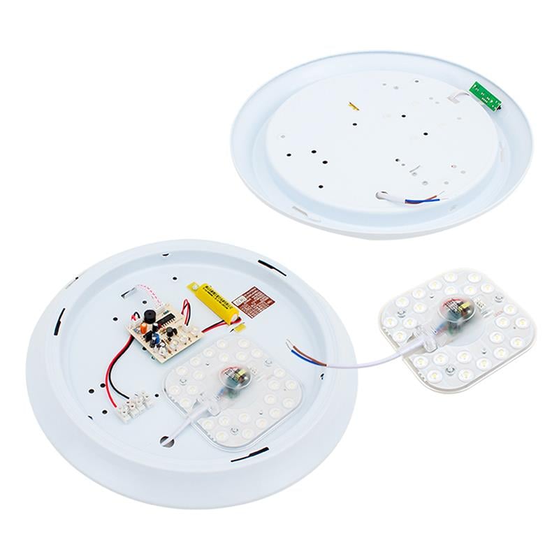 95MM BEYAZ 24 LEDLİ ŞARJLI TAVAN LAMBASI (5110)