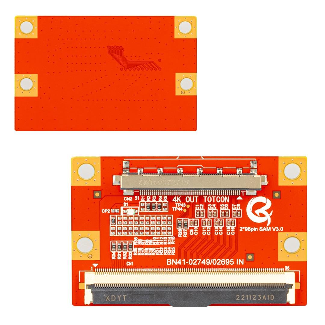 96 PIN- 51 PIN SAMSUNG Q T-CON FLEXI ÇEVİRİCİ BOARD (5110)