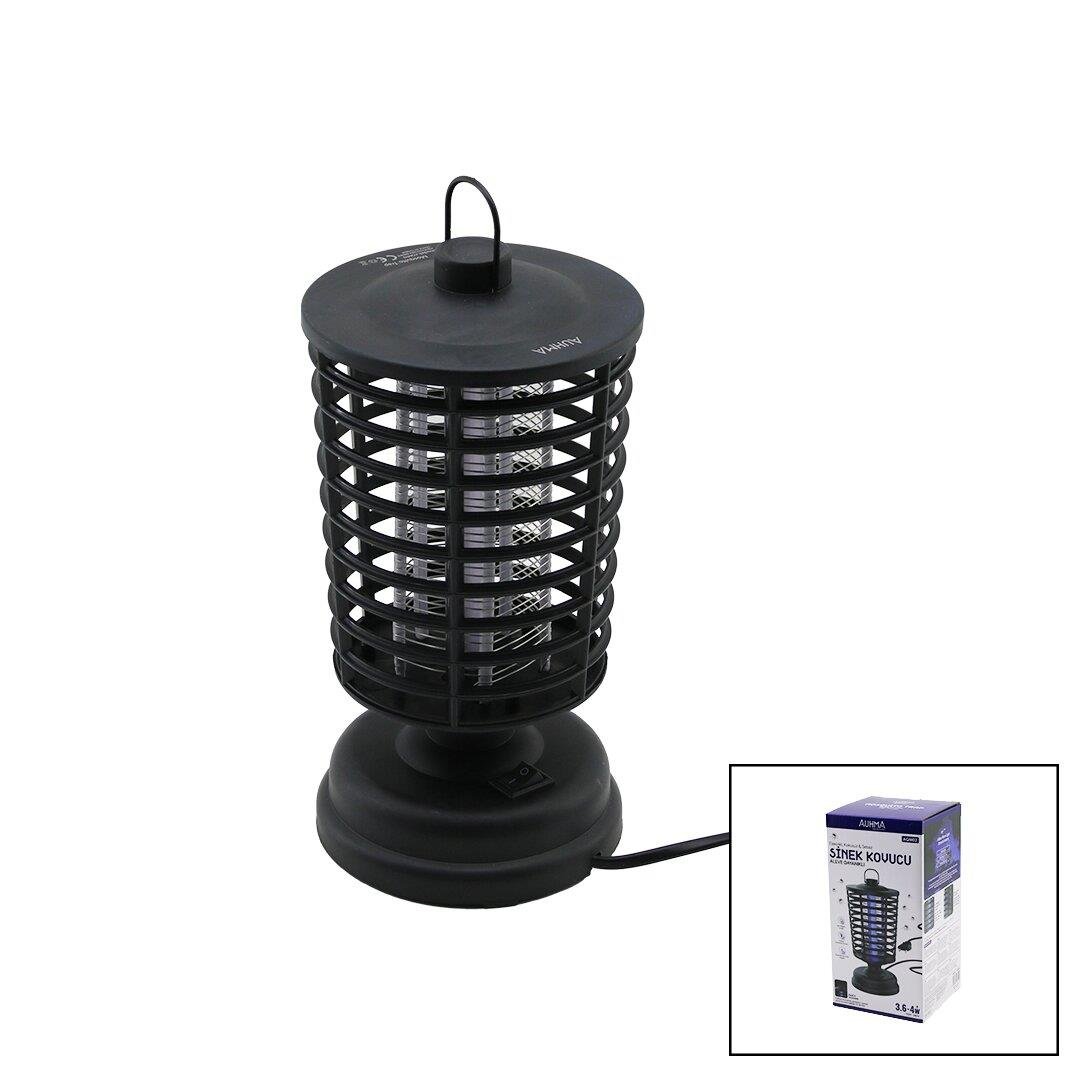 AUHMA MOSQUITO TRAP AQM-02 SİNEK CIZ ÖLDÜRÜCÜ MAKİNE FENER MODELİ MASA ÜSTÜ - ASKI HALKALI 3.6-4W 12X21.5CM (5110)