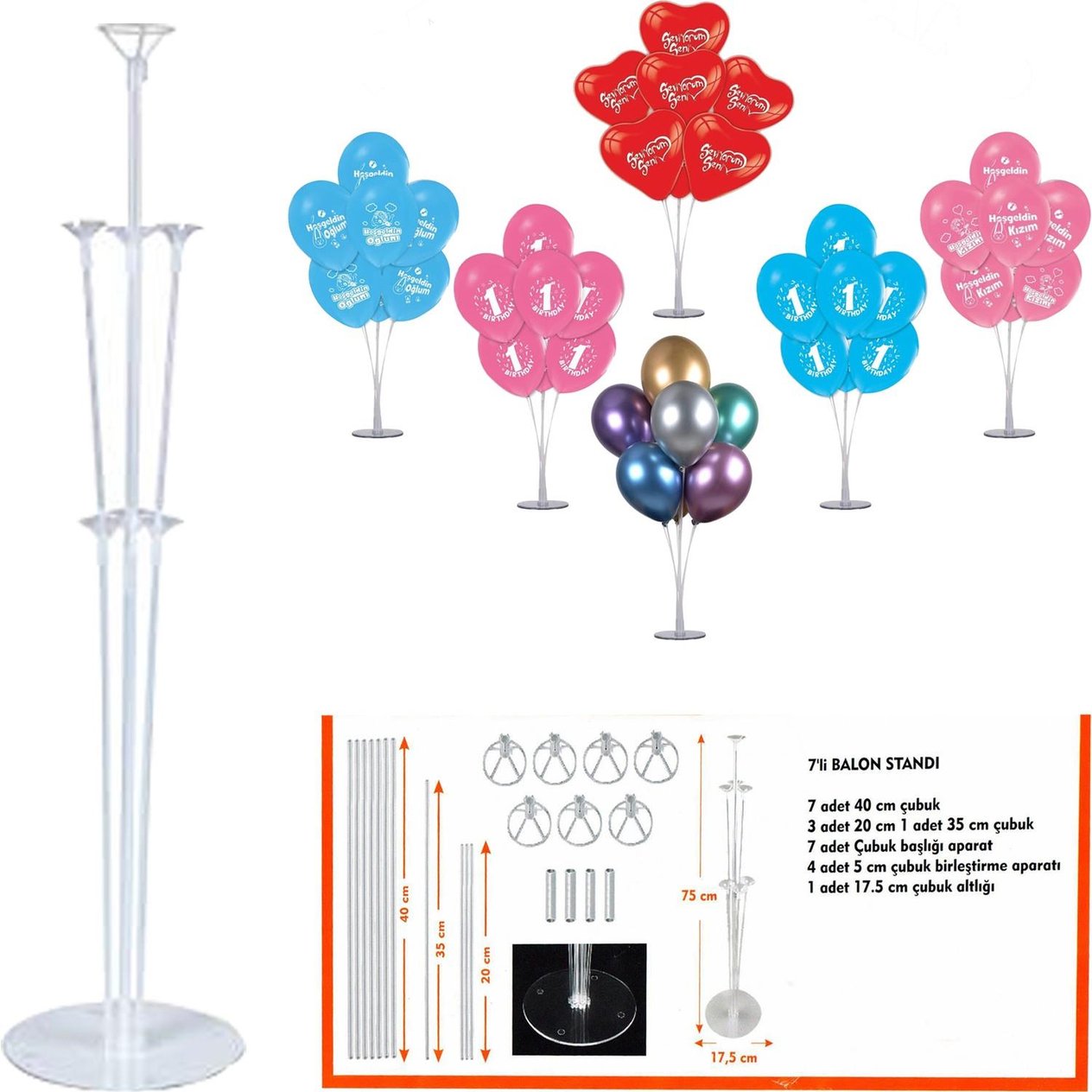 Balon Standı 75 cm (5110)