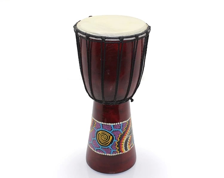 Batikli Ahşap Darbuka 30 Cm 3dıarta-30