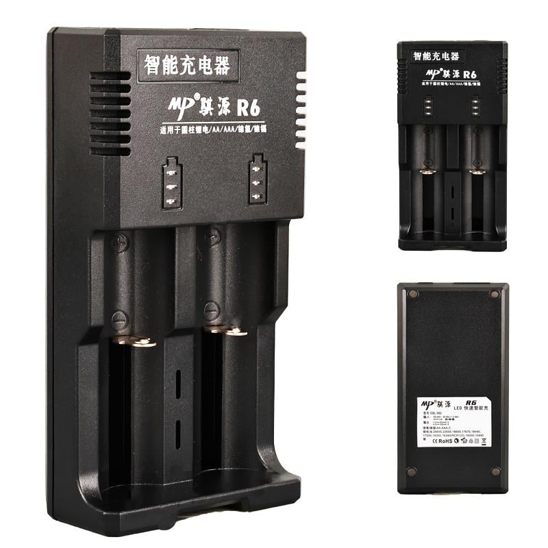 BESTON R6 AA/AAA/Ni-MH/LİTYUM İON/C BOY/123A/16340/10440/14500/18350/18490/17550/17670/18650/22650/26650 PİL ŞARJ CİHAZI (5110)