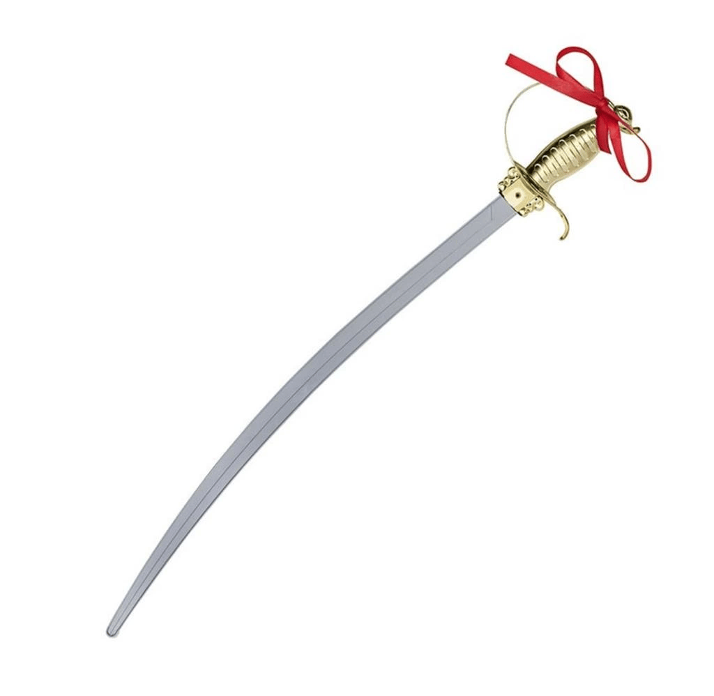 BFS   Altın Renk Kabzalı Zararsız Oyuncak Şövalye Kılıcı – 68 cm (Plastik)