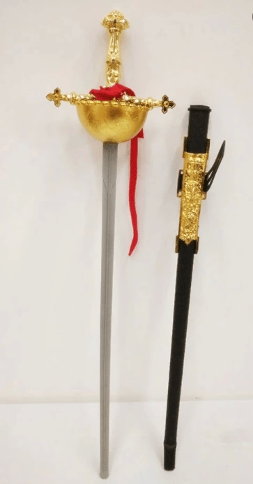 BFS   Kostüm Partisi Plastik Zararsız Zorro Kılıcı Şövalye Kılıcı 62 cm