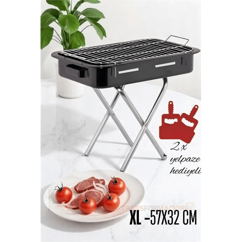 BFS Xl Emaye Mangal Katlanır Ayaklı 52 x 32 cm 720535