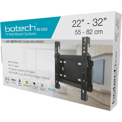 BS-2232 SABİT TV ASKI APARATI 55X82CM (5110)