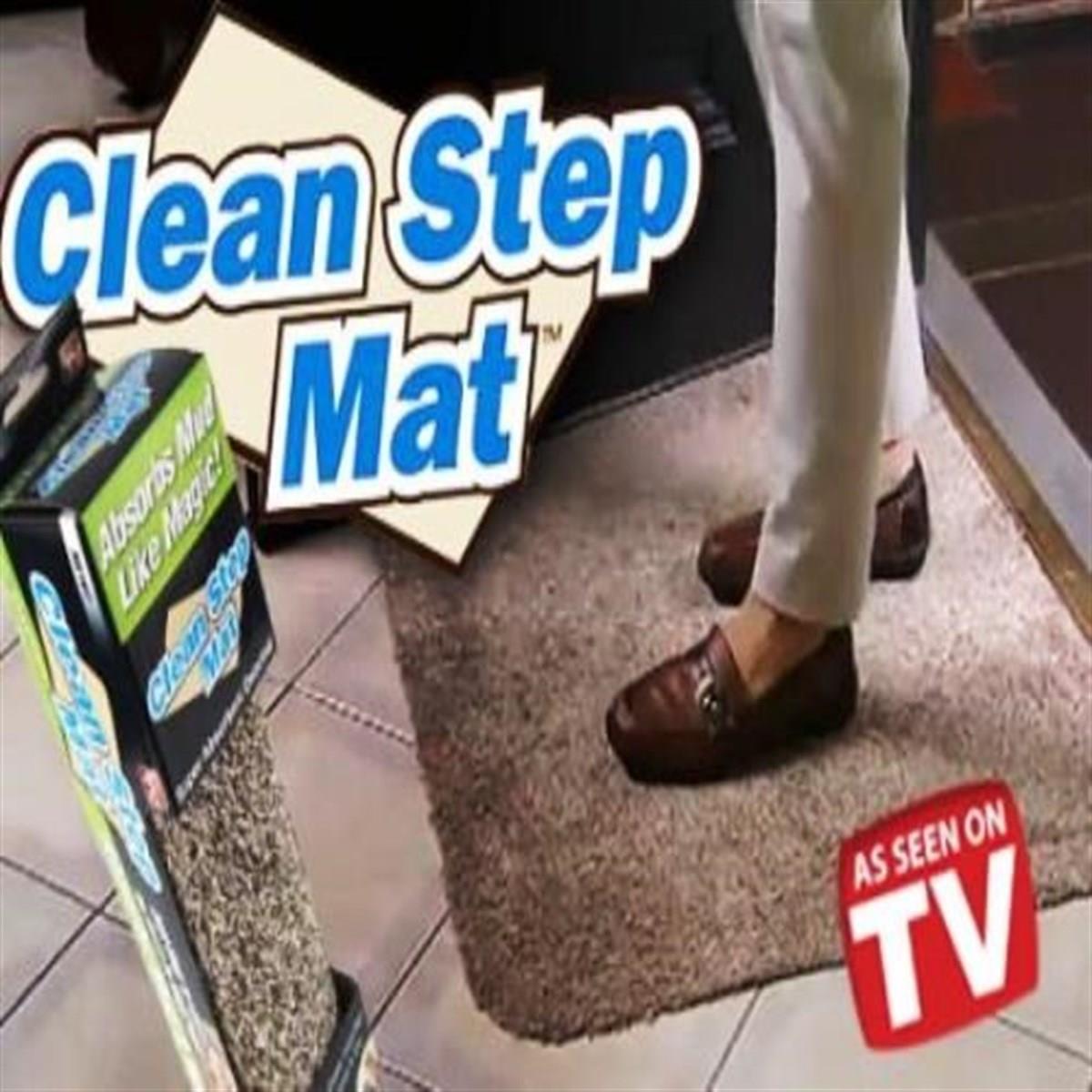 Çamaşır Makinesinde Yıkanabilir Kir Toz Emici Mikrofiberli Paspas (5110)