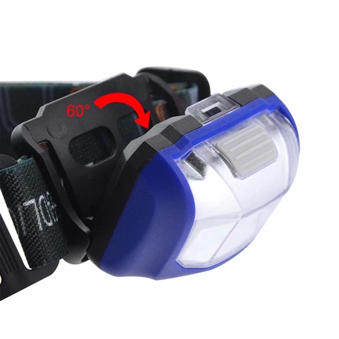 COB LED PİLLİ KAFA FENERİ (5110)