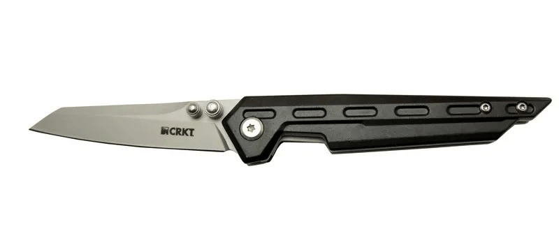 Crkt Wing 3301 Bk Siyah Kamp / Outdoor Çakı 18cm - Manuel, Kemerlikli, Metal Sap, Kutulu