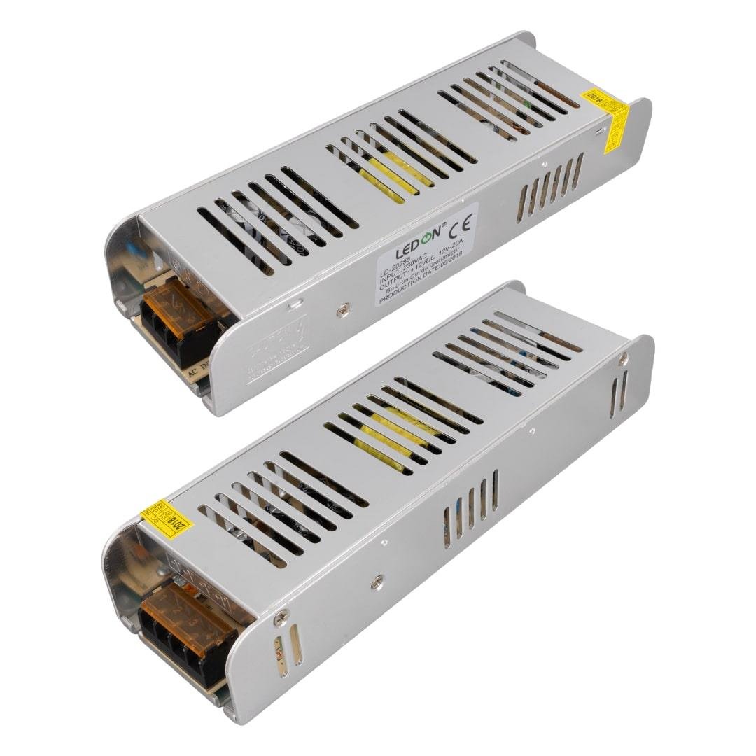 DC 12V-20A SLİM METAL KASA ADAPTÖR (5110)