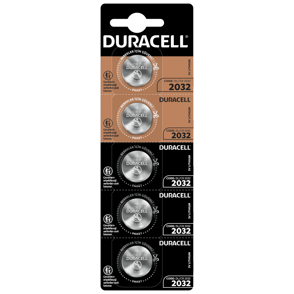 DURACELL 2032 PARA PİLİ 5Lİ KART (5110)
