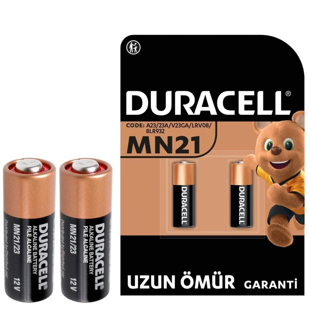 DURACELL 23A LİTYUM MN21 ALARM PİLİ (2Lİ PAKET) (5110)