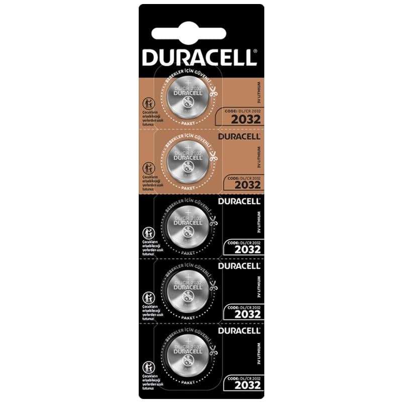 DURACELL CR2032 LİTYUM PİL 5Lİ PAKET FİYAT (5110)