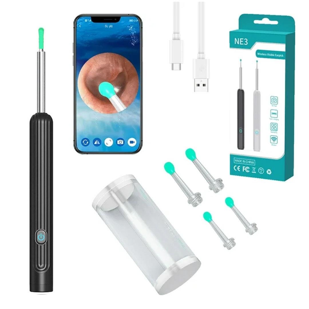 ENDOSKOP KAMERALI KULAK TEMİZLEME CİHAZI ALL-IN-ONE SET (5110)