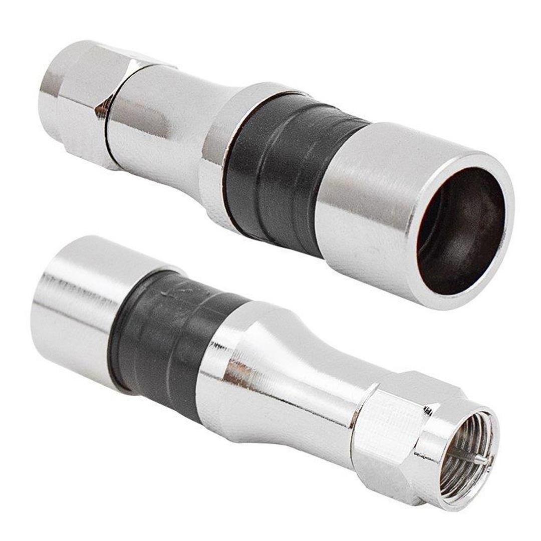 ERKEK SIKMALI RG11 F KONNEKTÖR COMPRESSION CTF111 BOĞAZLI İĞNELİ (5110)