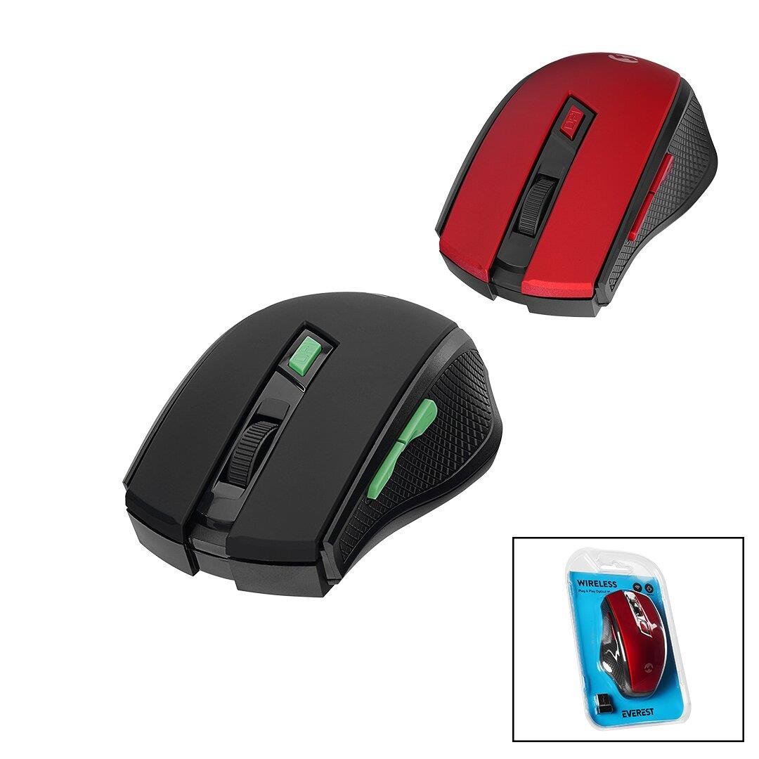 EVEREST SMW-777  WİRELESS - KABLOSUZ  1600DPI USB OPTİCAL MOUSE  VAKUM AMBALAJ (5110)
