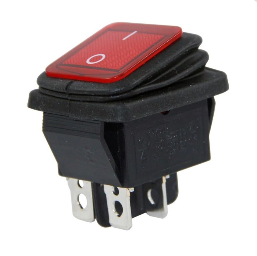 GENİŞ KÖRÜKLÜ IŞIKLI ANAHTAR ON-OFF (IC-104W) (5110)