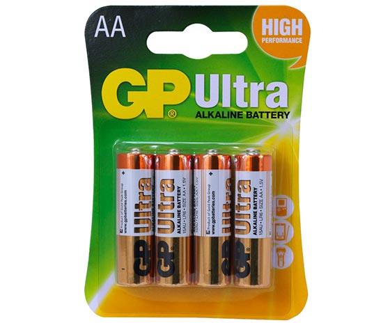 GP 15AU ALKALİN 1.5V AA KALEM PİL (4LÜ) PAKET FİYAT (5110)