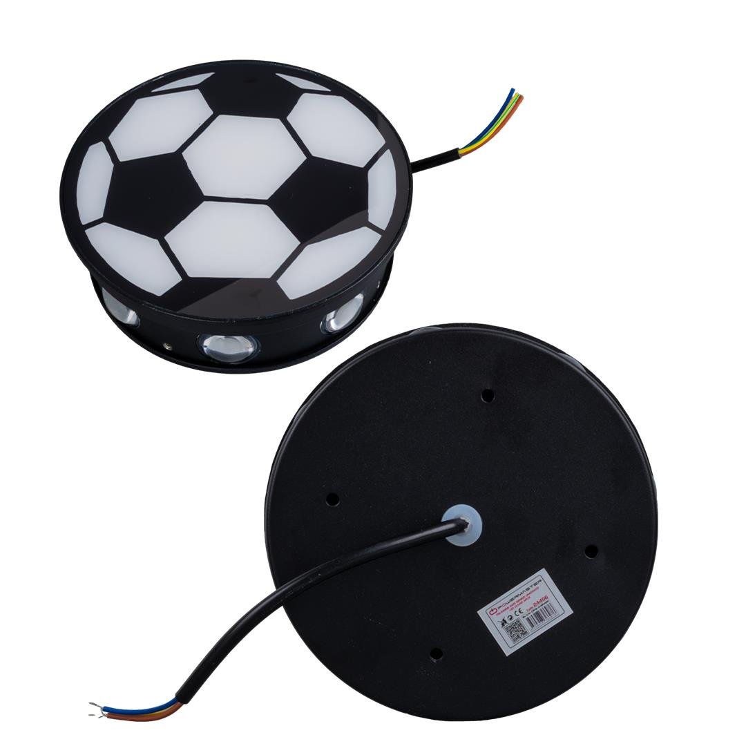 GÜN IŞIĞI - MAVİ FUTBOL TOPU DEKORATİF LED DUVAR APLİK (5110)