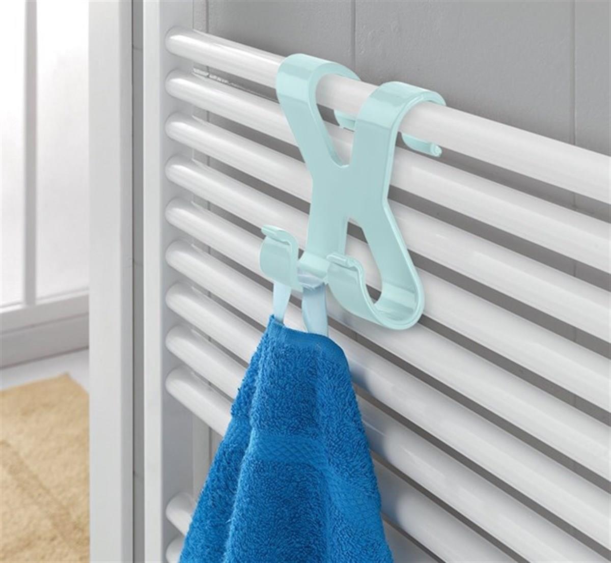 Hang it Pratik Kolay Taşımabilir Havlupan 2 Kancalı Banyo Askısı (5110)