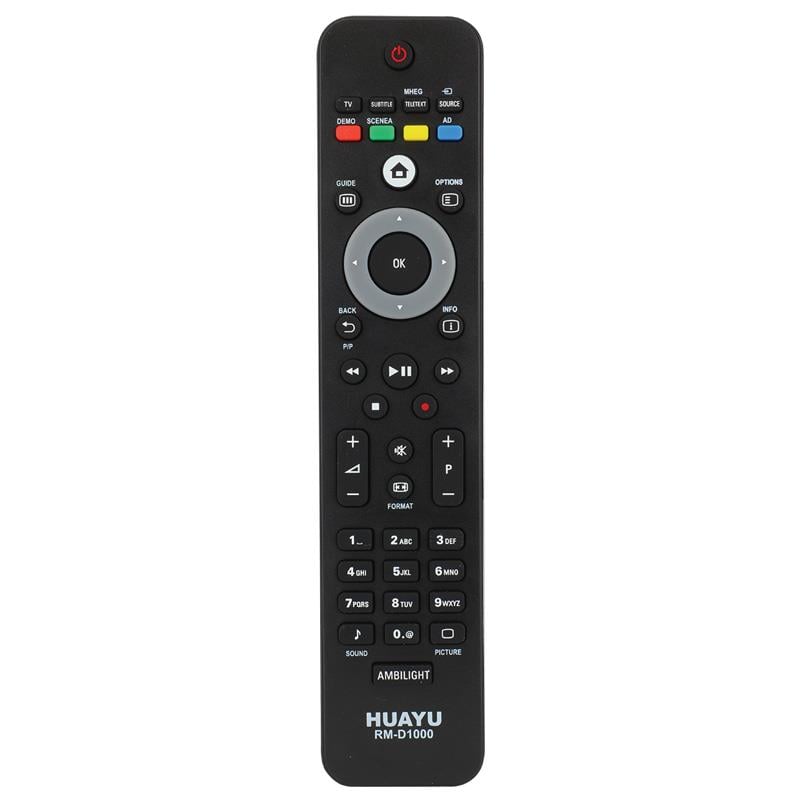 HUAYU KL PHILIPS RM-D1000 SMART/AMBILIGHT TUŞLU LCD-LED TV KUMANDASI BLİSTERLİ (5110)