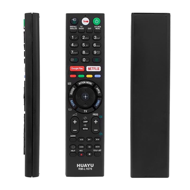 HUAYU KL RM-L1676 SONY GOOGLE PLAY- NETFLIX - YOUTUBE TUŞLU UNIVERSAL LCD-LED TV KUMANDA (5110)