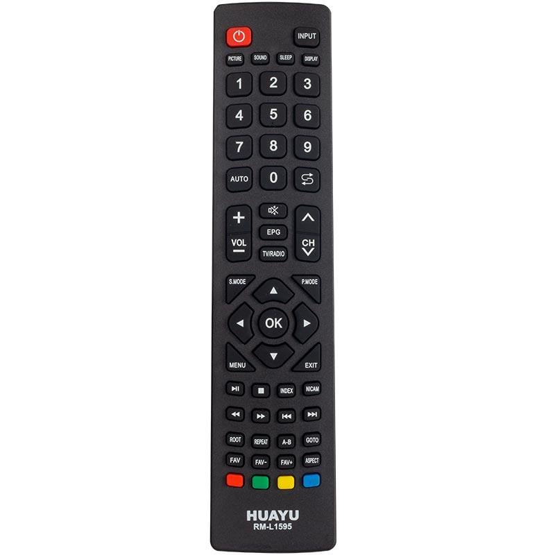 HUAYU RM-L1595 TELEFUNKEN LCD-LED TV UNIVERSAL KUMANDA AMBALAJLI (5110)